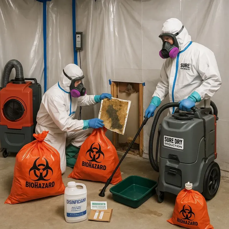 Contaminated Water Handling Protocols process in Lawndale, CA